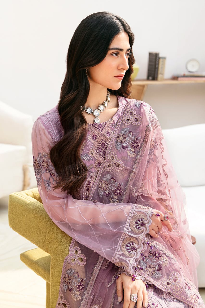 Chevron By Ramsha Chiffon Collection