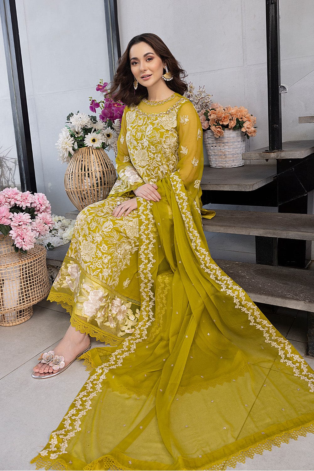 Azure Luxury Embroidered Collection