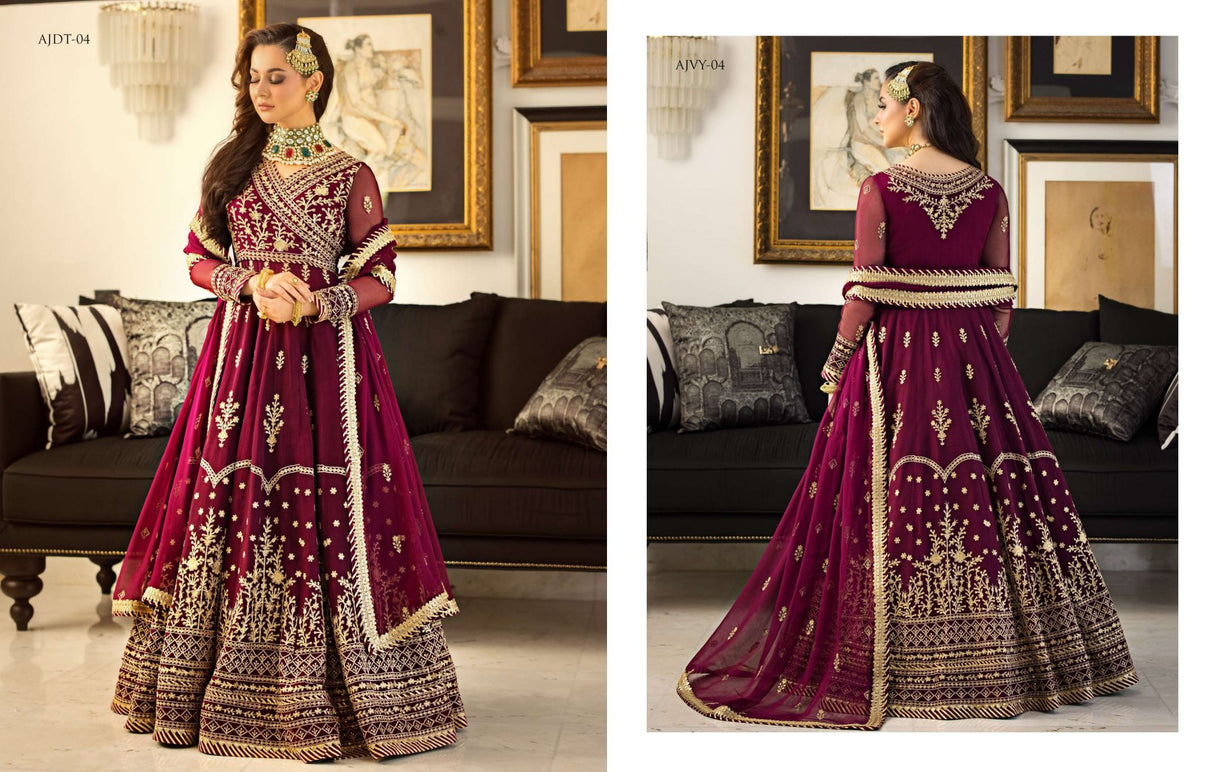 Aaj Vasl E Yaar By Asim Jofa Luxury Chiffon Collection