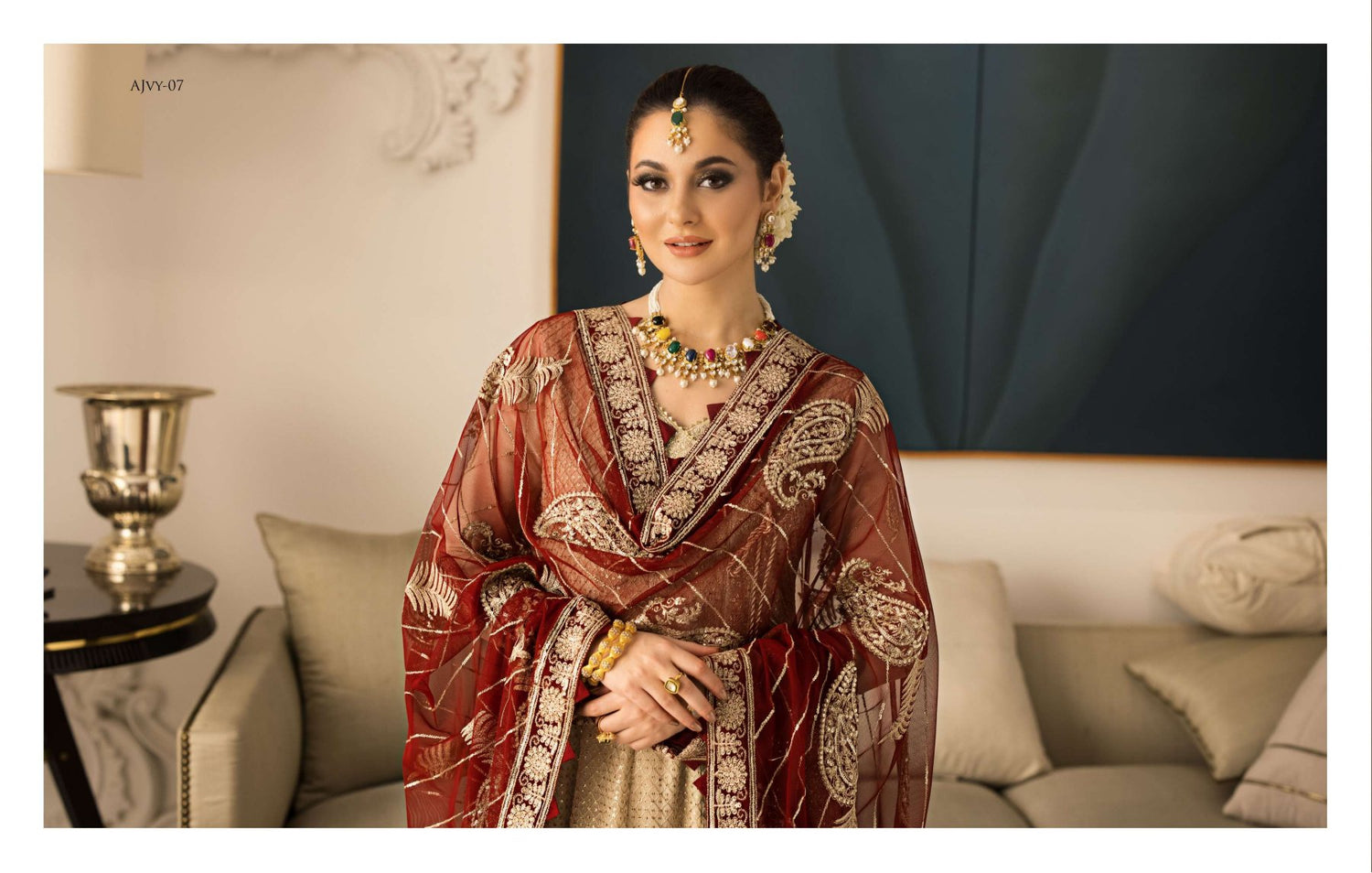 Aaj Vasl E Yaar By Asim Jofa Luxury Chiffon Collection