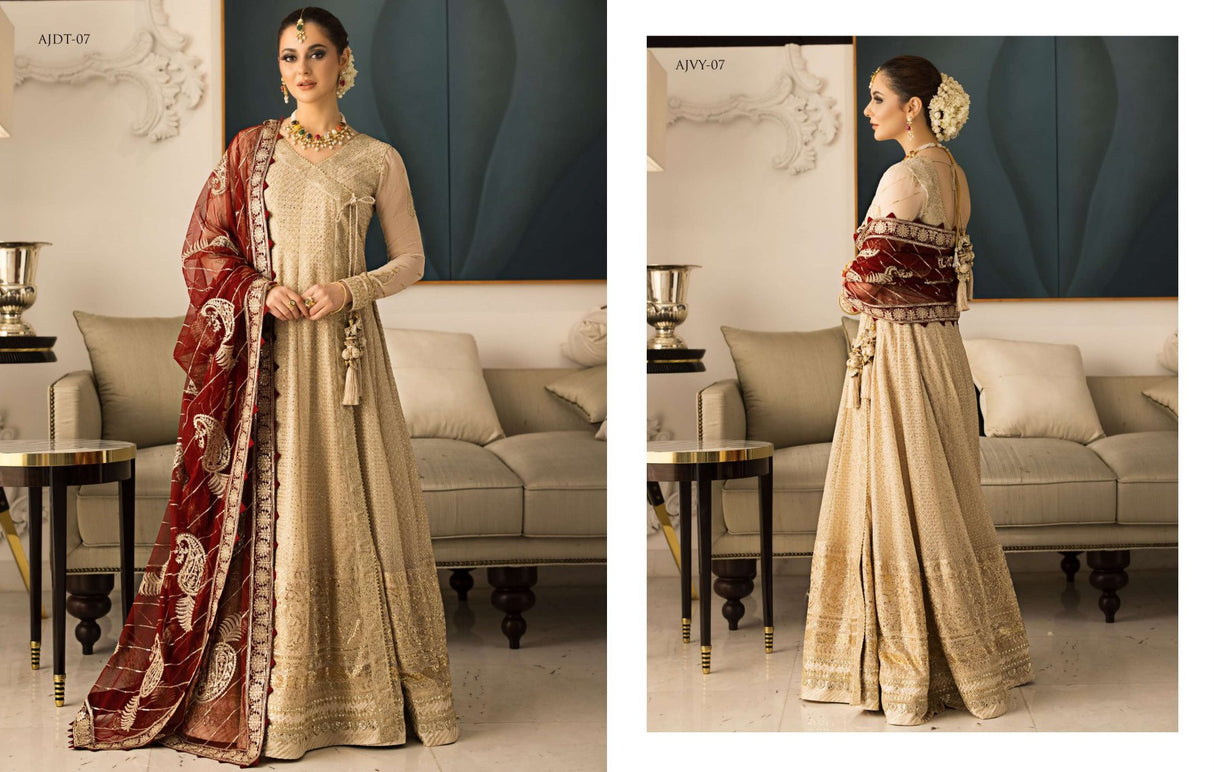 Aaj Vasl E Yaar By Asim Jofa Luxury Chiffon Collection