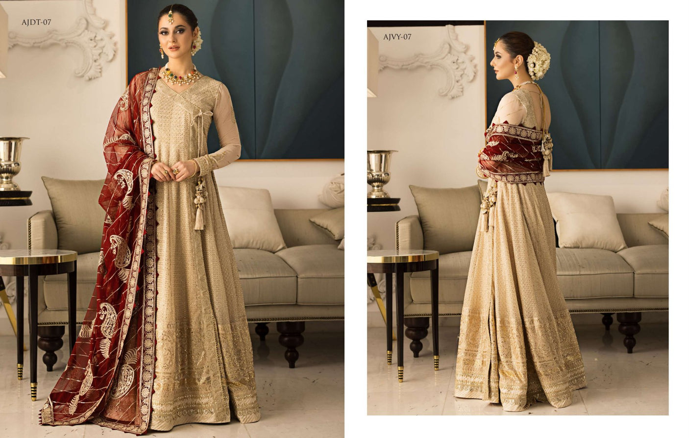 Aaj Vasl E Yaar By Asim Jofa Luxury Chiffon Collection