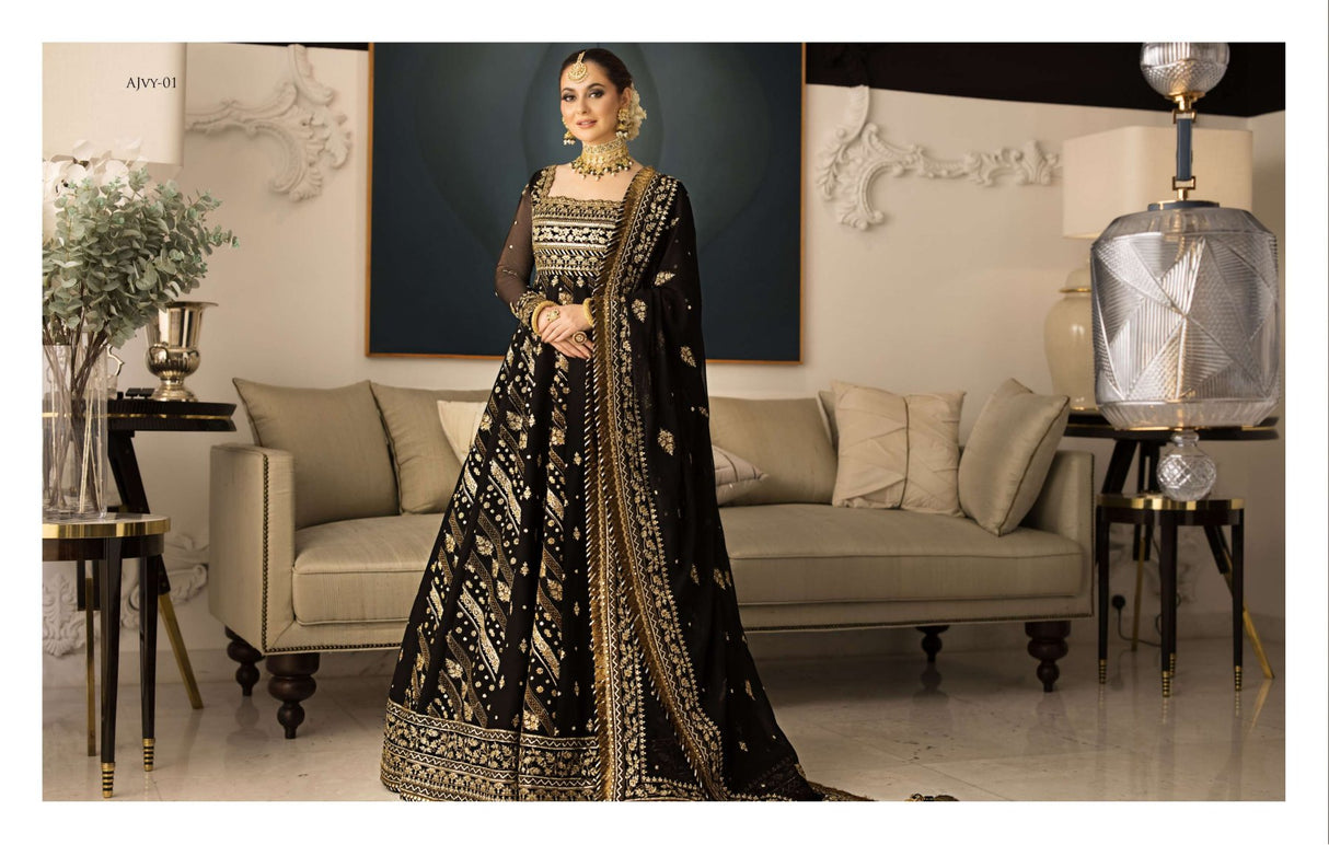 Aaj Vasl E Yaar By Asim Jofa Luxury Chiffon Collection