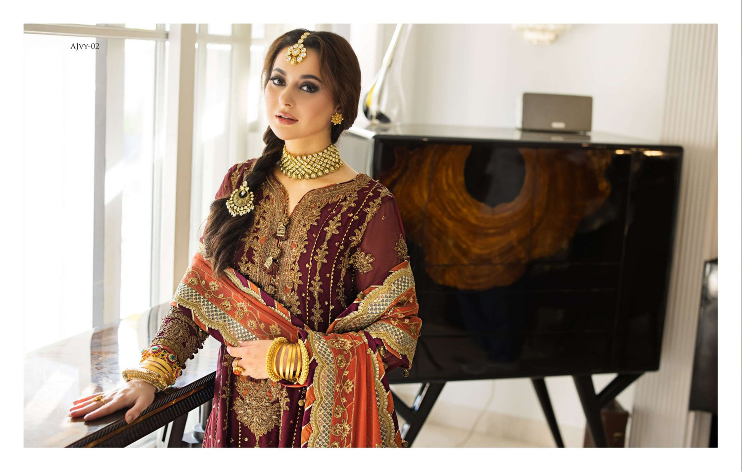 Aaj Vasl E Yaar By Asim Jofa Luxury Chiffon Collection