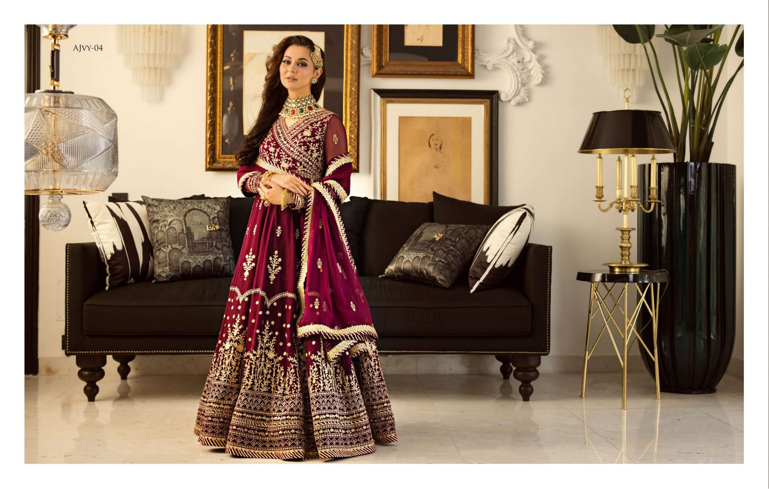 Aaj Vasl E Yaar By Asim Jofa Luxury Chiffon Collection