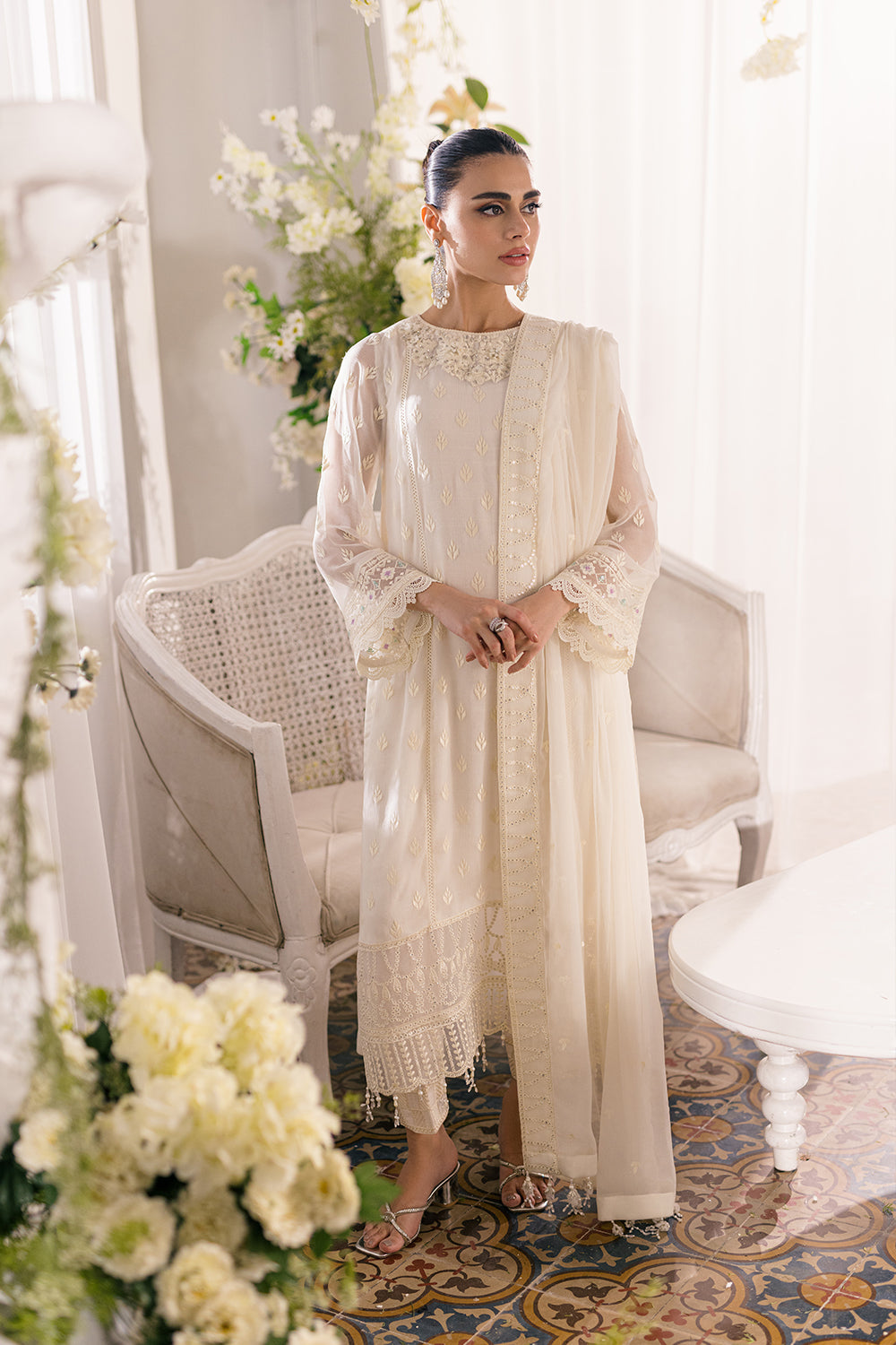 Azure Luxury Embroidered Collection