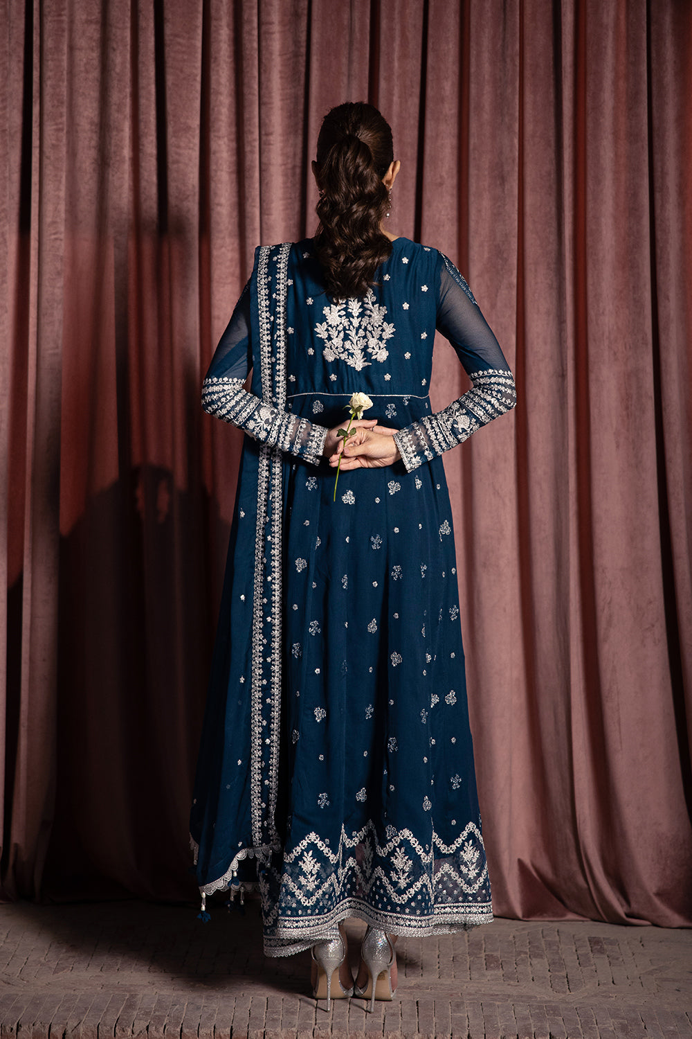 Azure Luxury Embroidered Collection