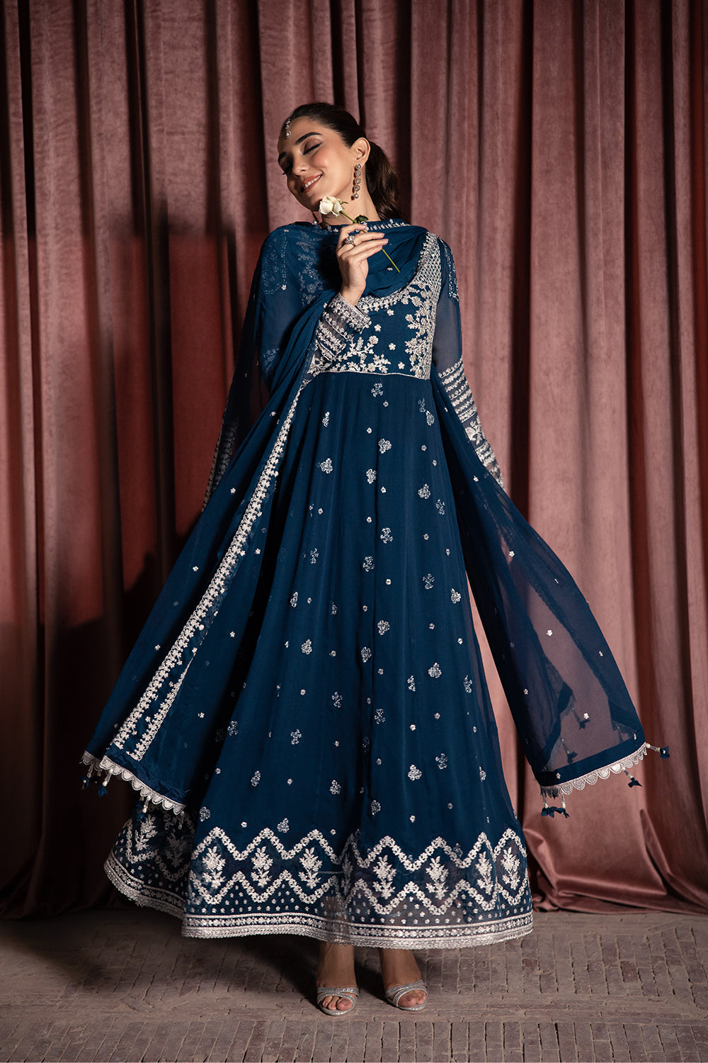 Azure Luxury Embroidered Collection