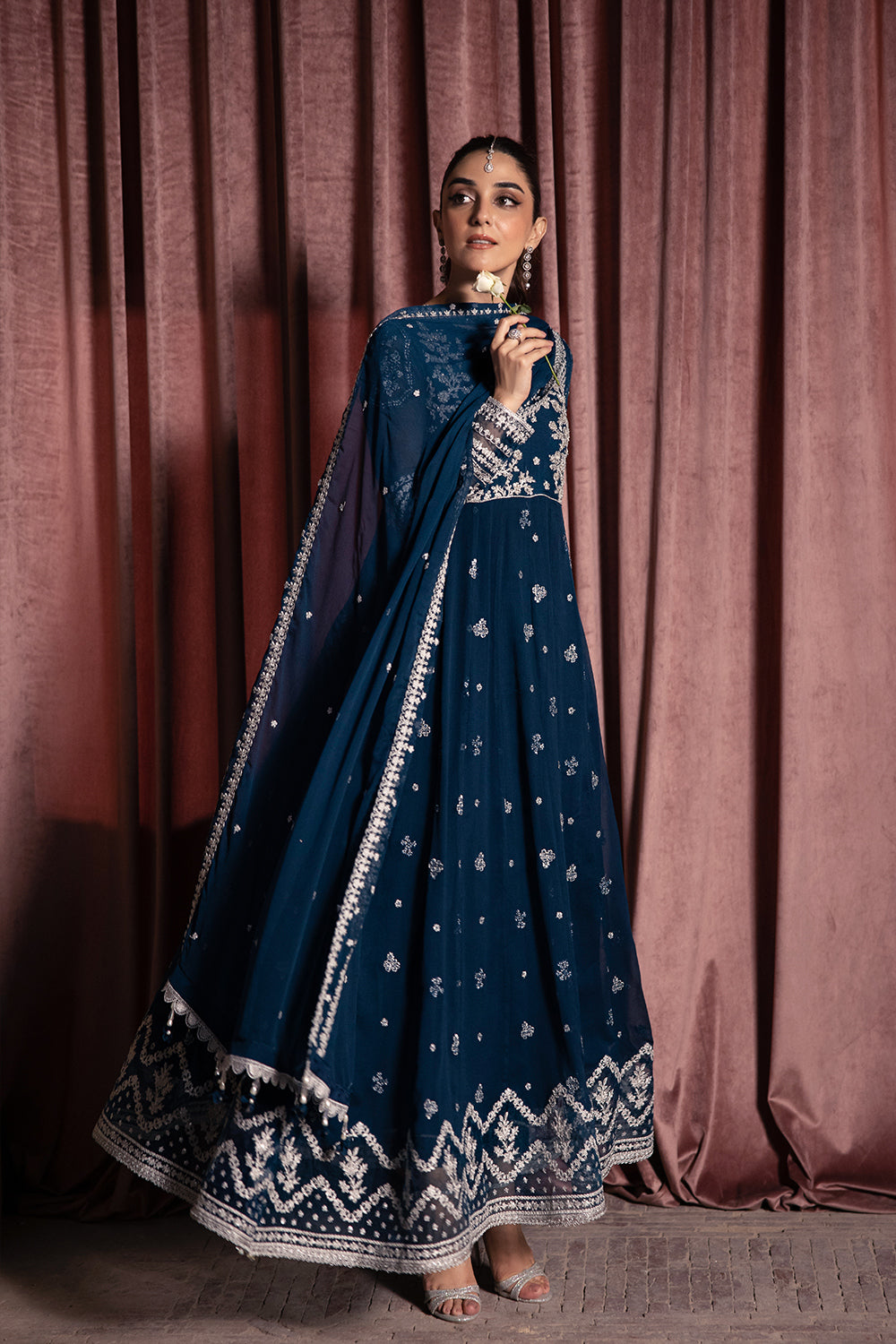 Azure Luxury Embroidered Collection