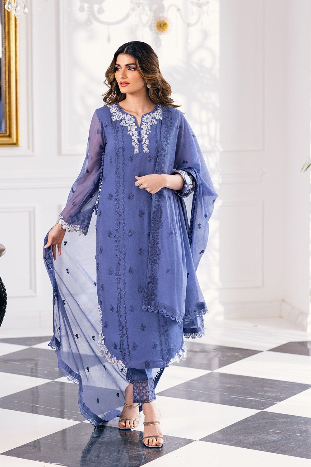 Azure Luxury Embroidered Collection