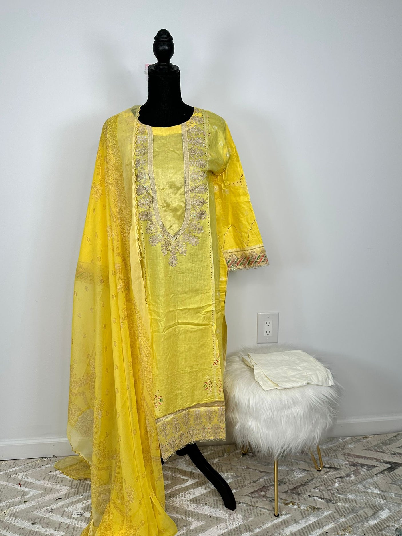 Pakistani Embroidered Lawn ready to ship