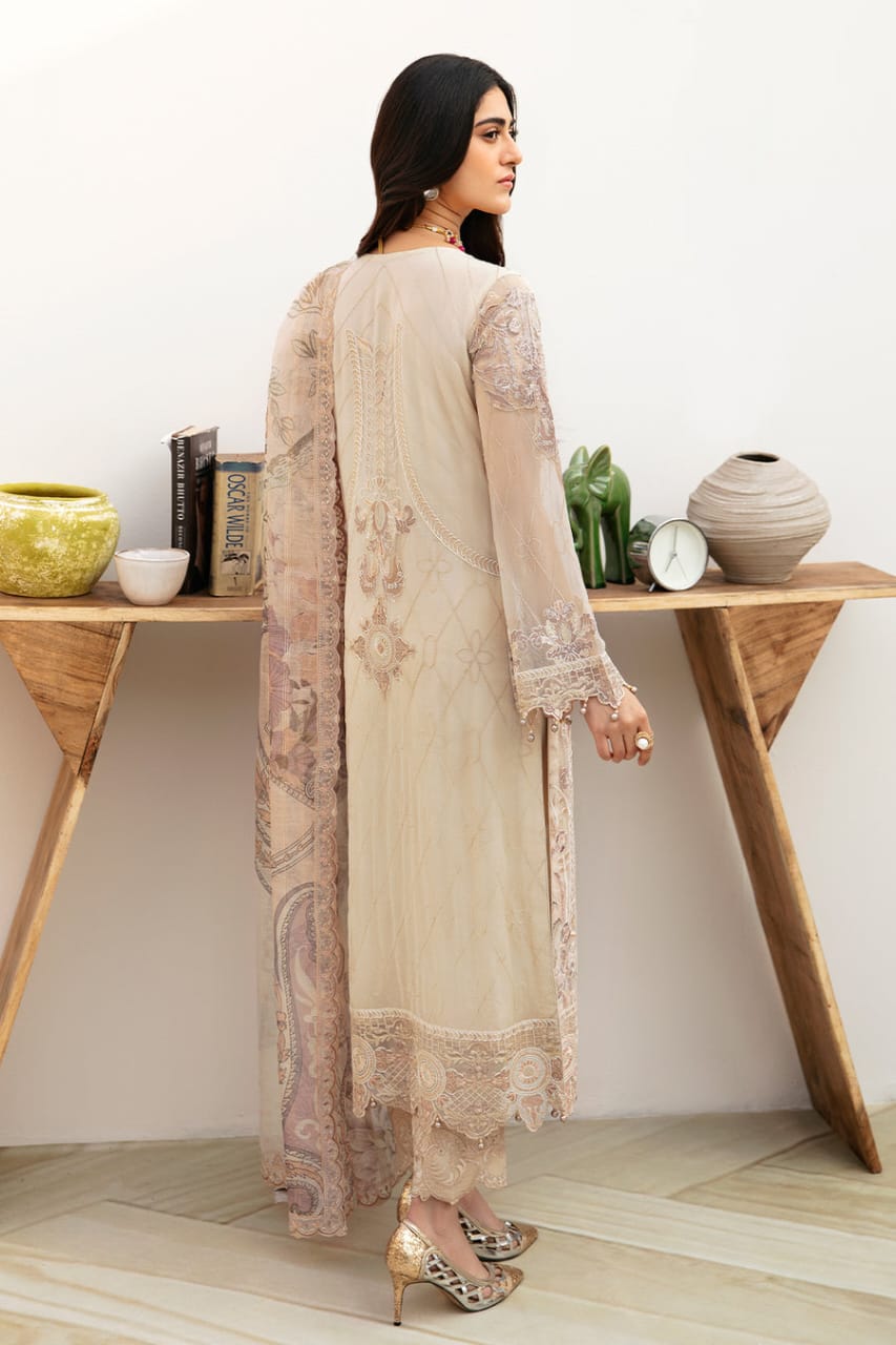 Chevron By Ramsha Chiffon Collection