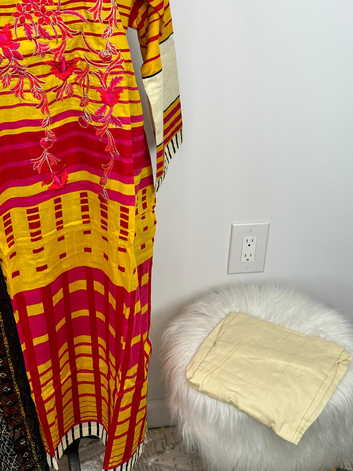 Pakistani Embroidered Lawn ready to ship