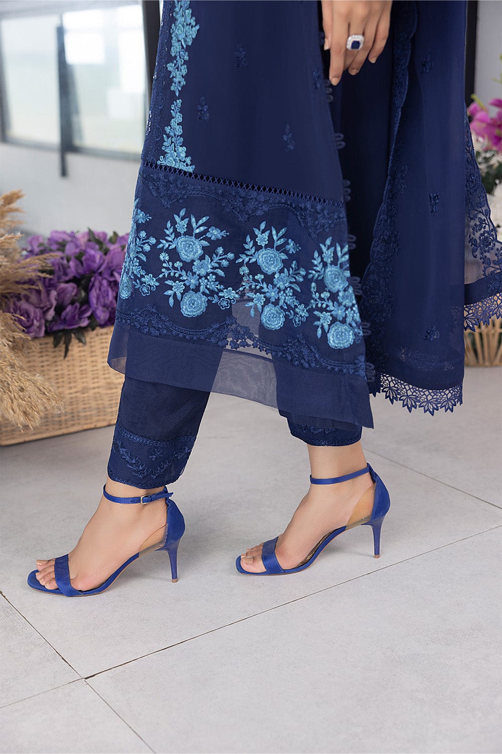 Azure Luxury Embroidered Collection