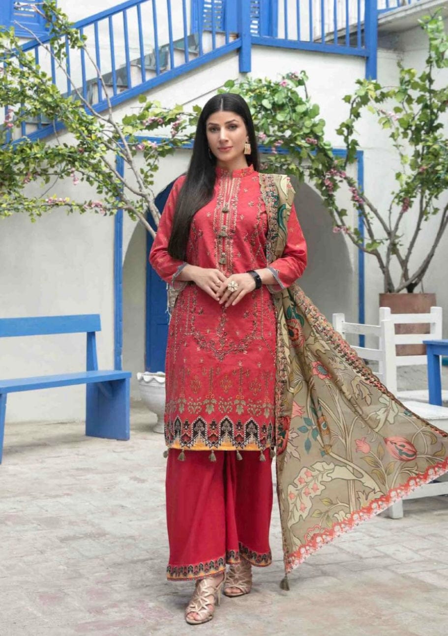 Mehray By Tawakkal Embroidered Lawn Collection
