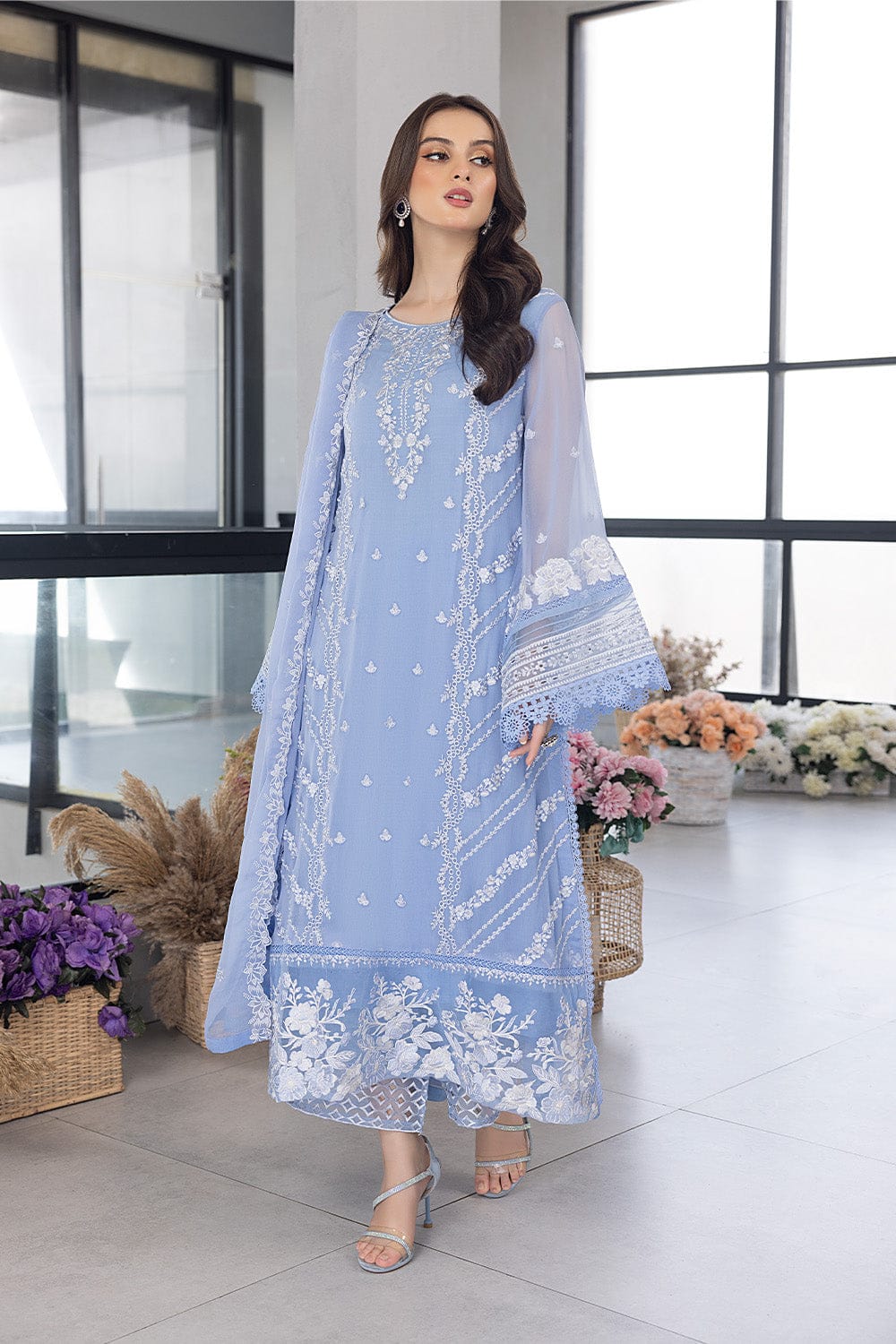 Azure Luxury Embroidered Collection