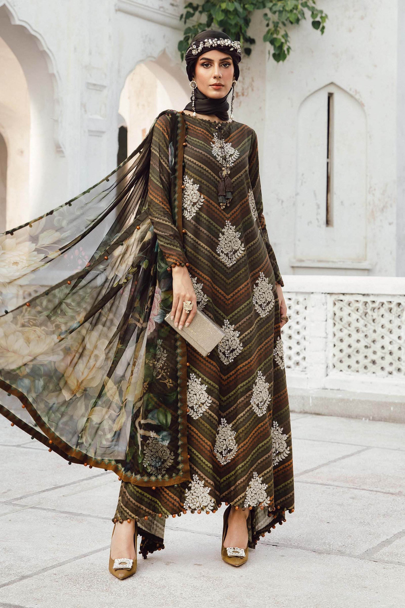 Maria B Mprints Embroidered Lawn Collection