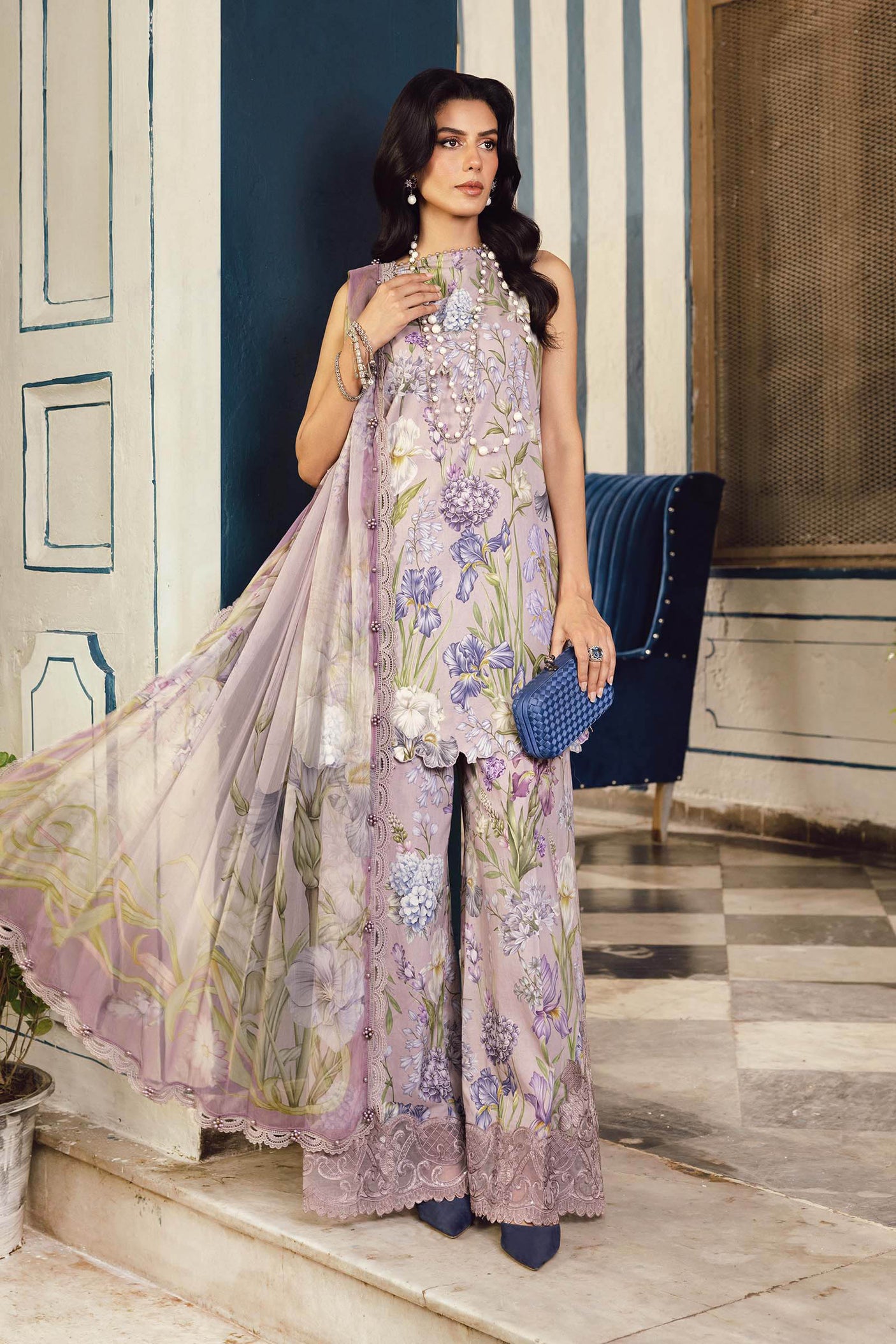 Maria B Mprints Embroidered Lawn Collection