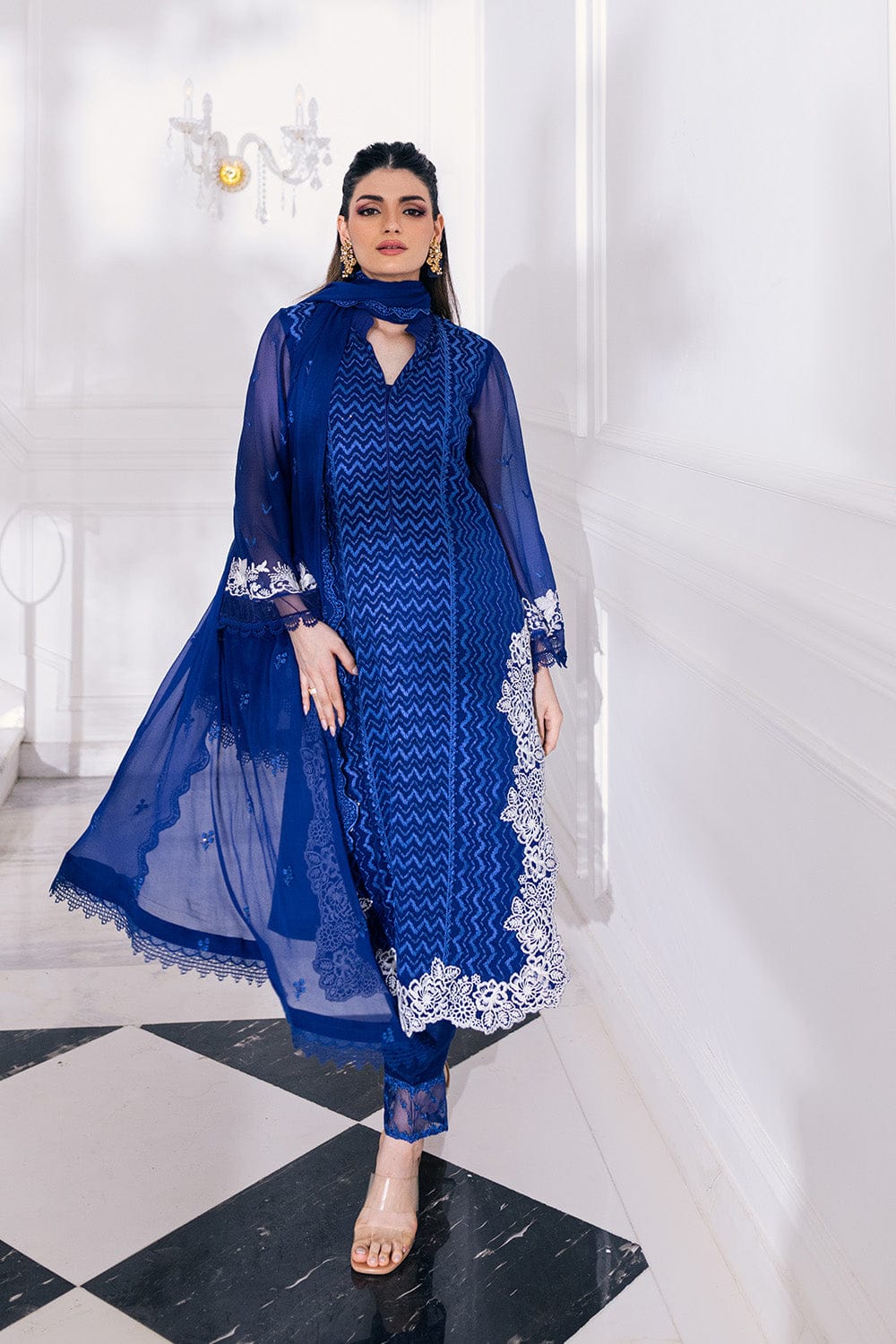 Azure Luxury Embroidered Collection