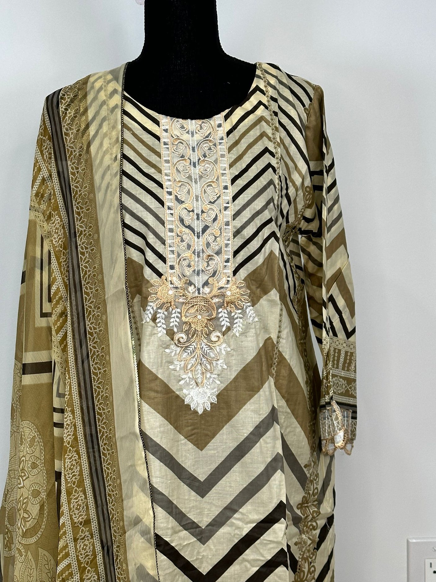 Pakistani Embroidered Lawn ready to ship