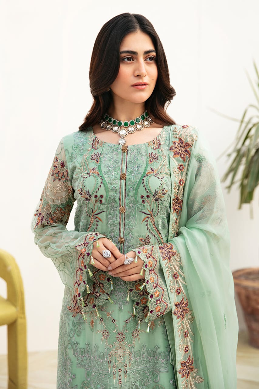 Chevron By Ramsha Chiffon Collection