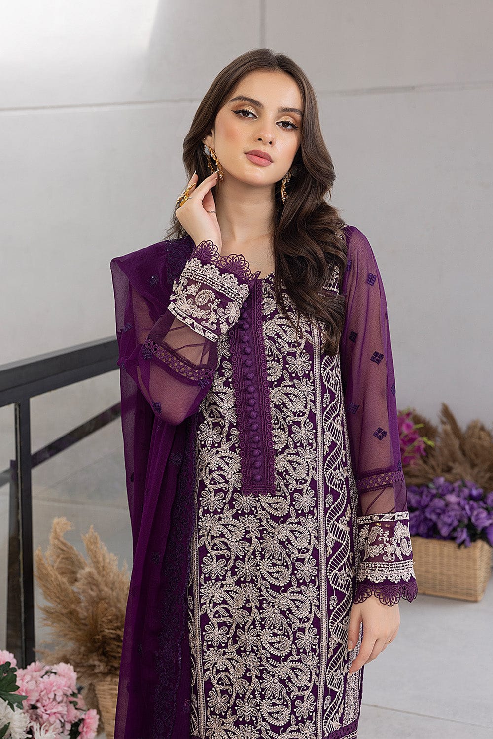 Azure Luxury Embroidered Collection