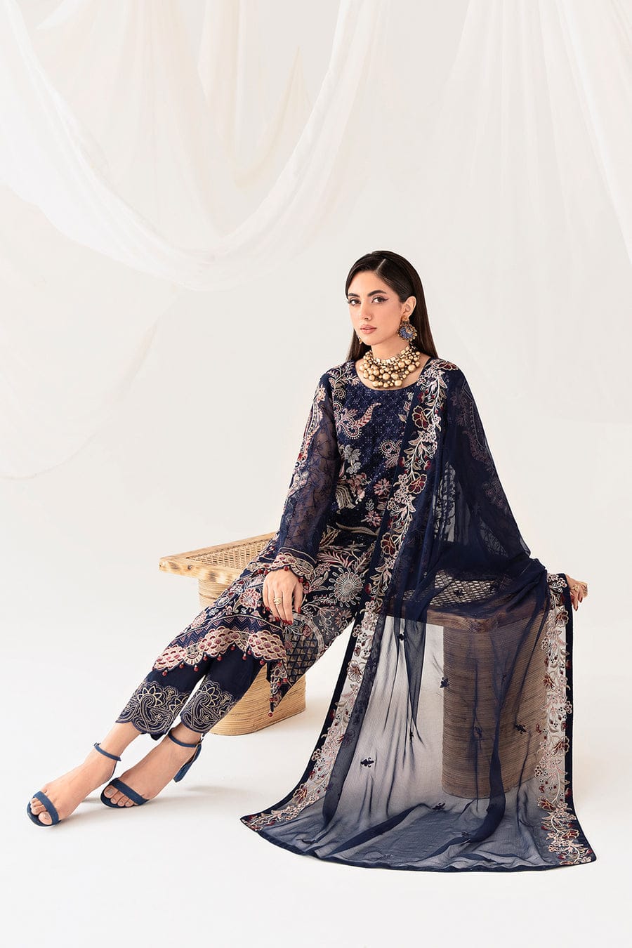 Rangoon By Ramsha Chiffon Collection