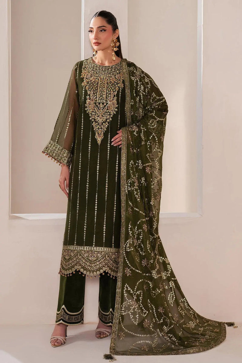 Reena Handwork Luxury Chiffon '25 by Alizeh | AF-4049 Reshma