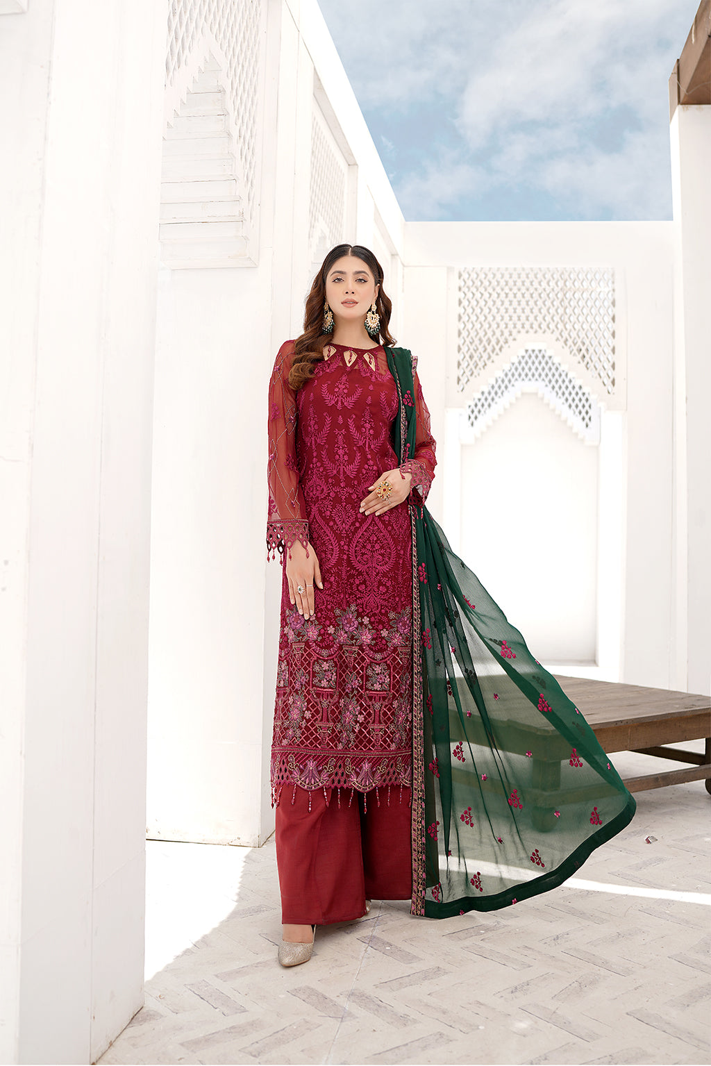 Afsaneh By Maryam's Embroidered Collection
