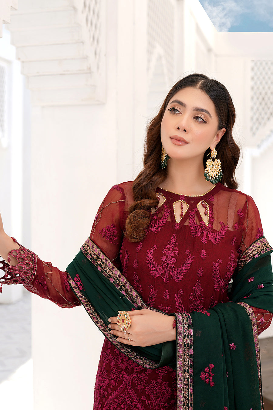 Afsaneh By Maryam's Embroidered Collection