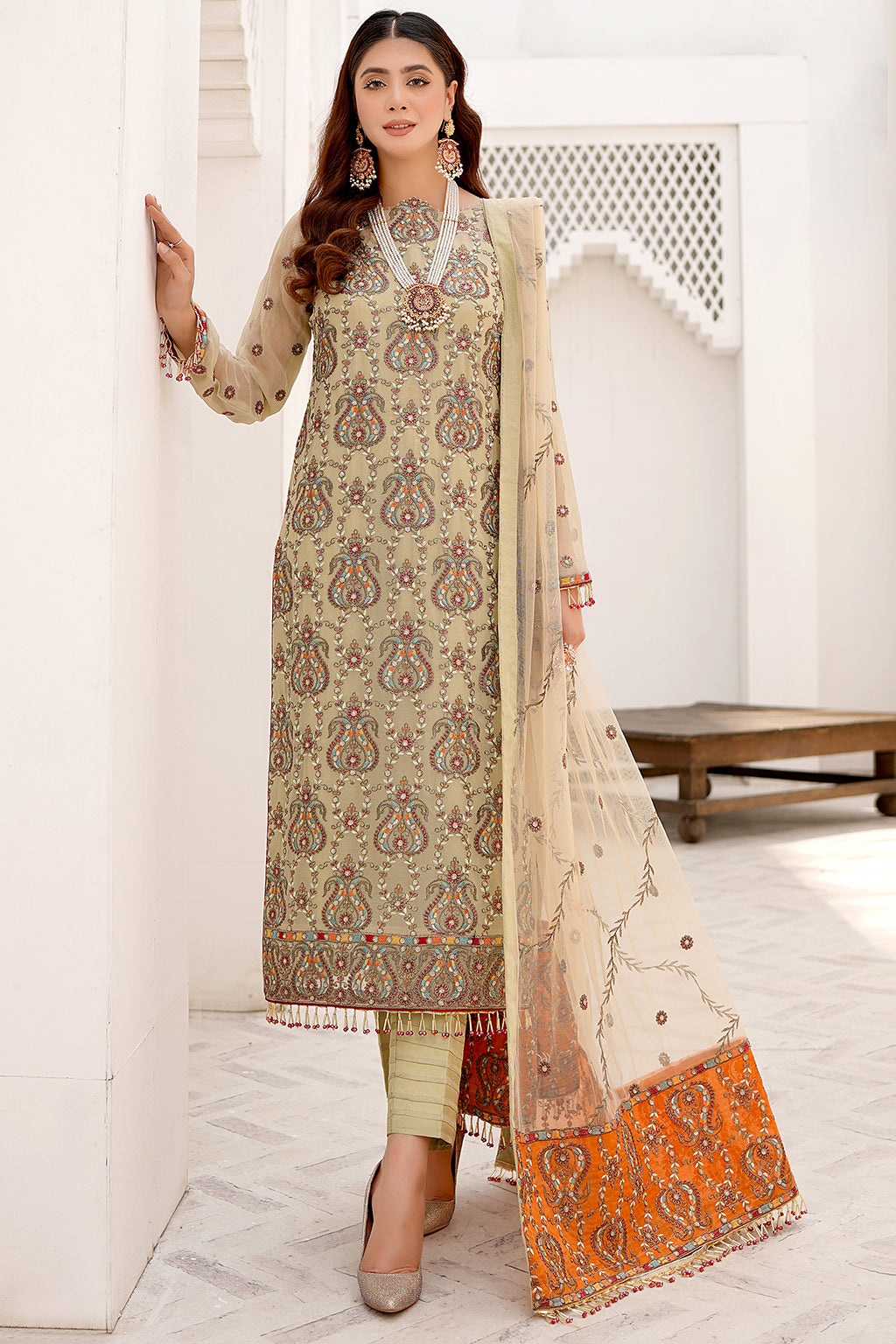Afsaneh By Maryam's Embroidered Collection