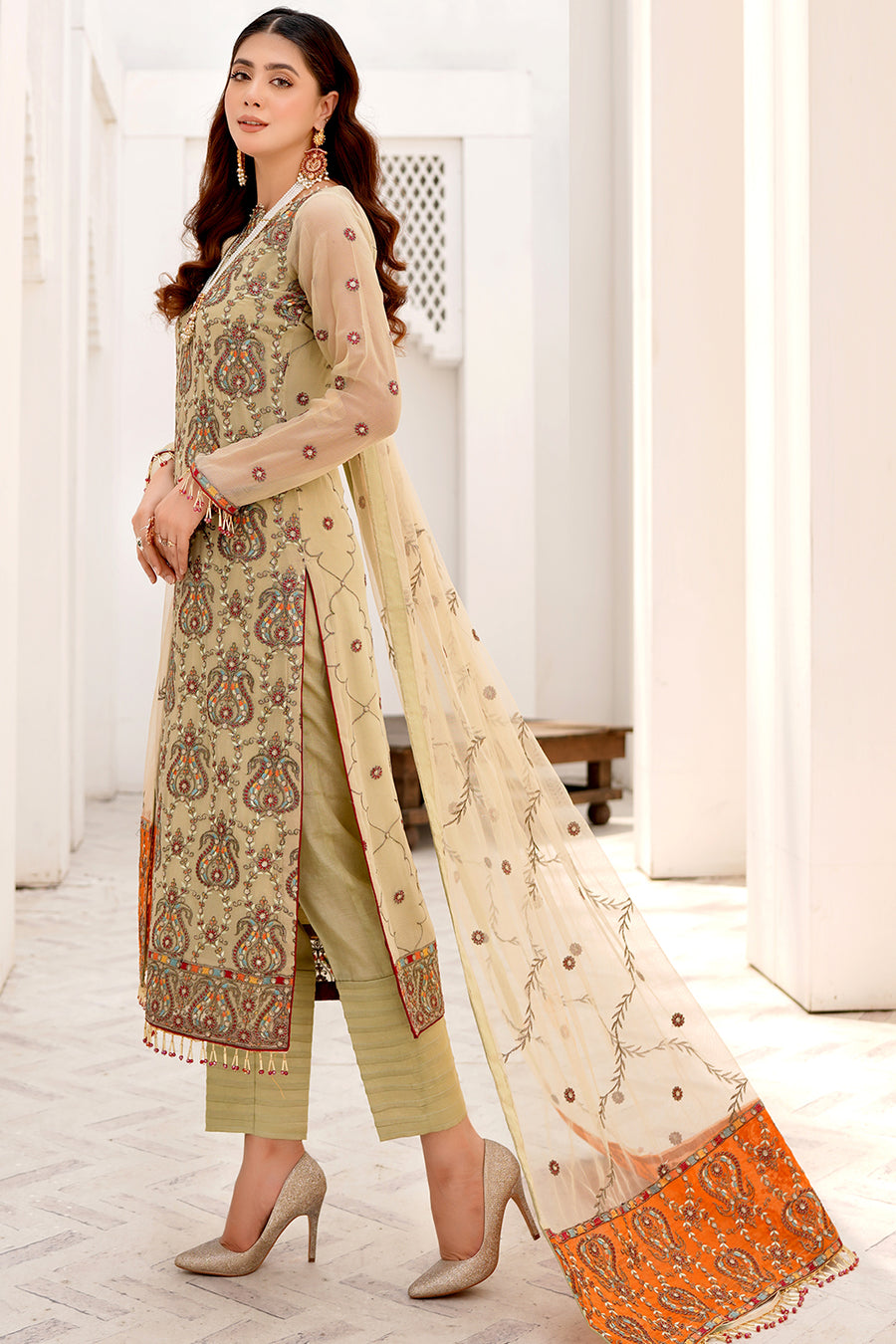 Afsaneh By Maryam's Embroidered Collection