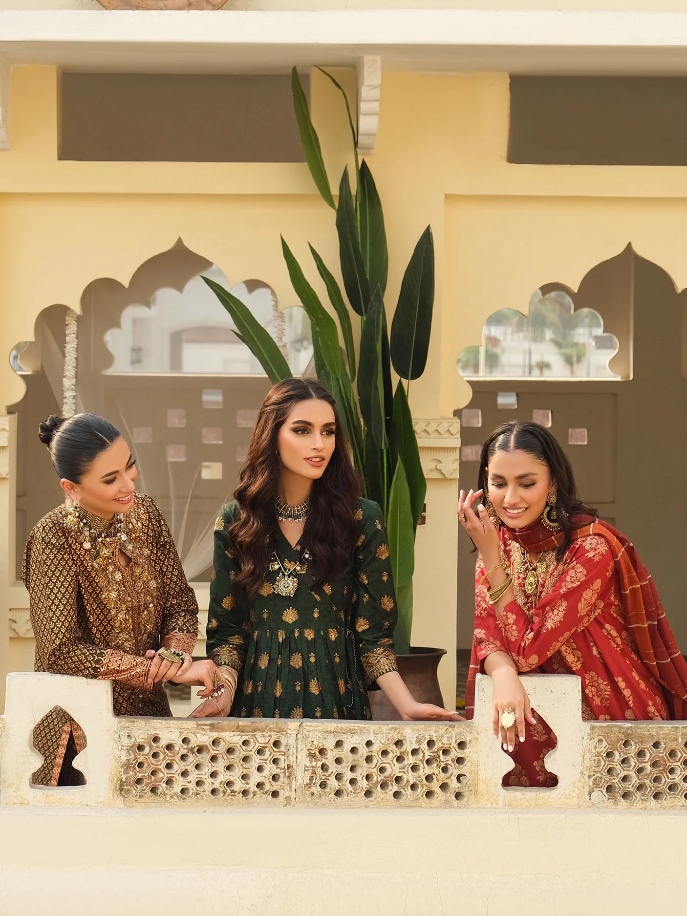 LimeLight Lawn Frock- Paste Print