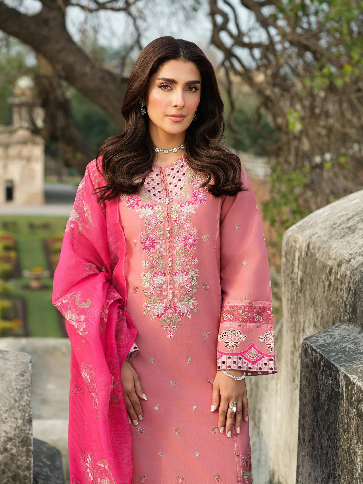 LimeLight 3 Piece Lawn Embroidered Suit