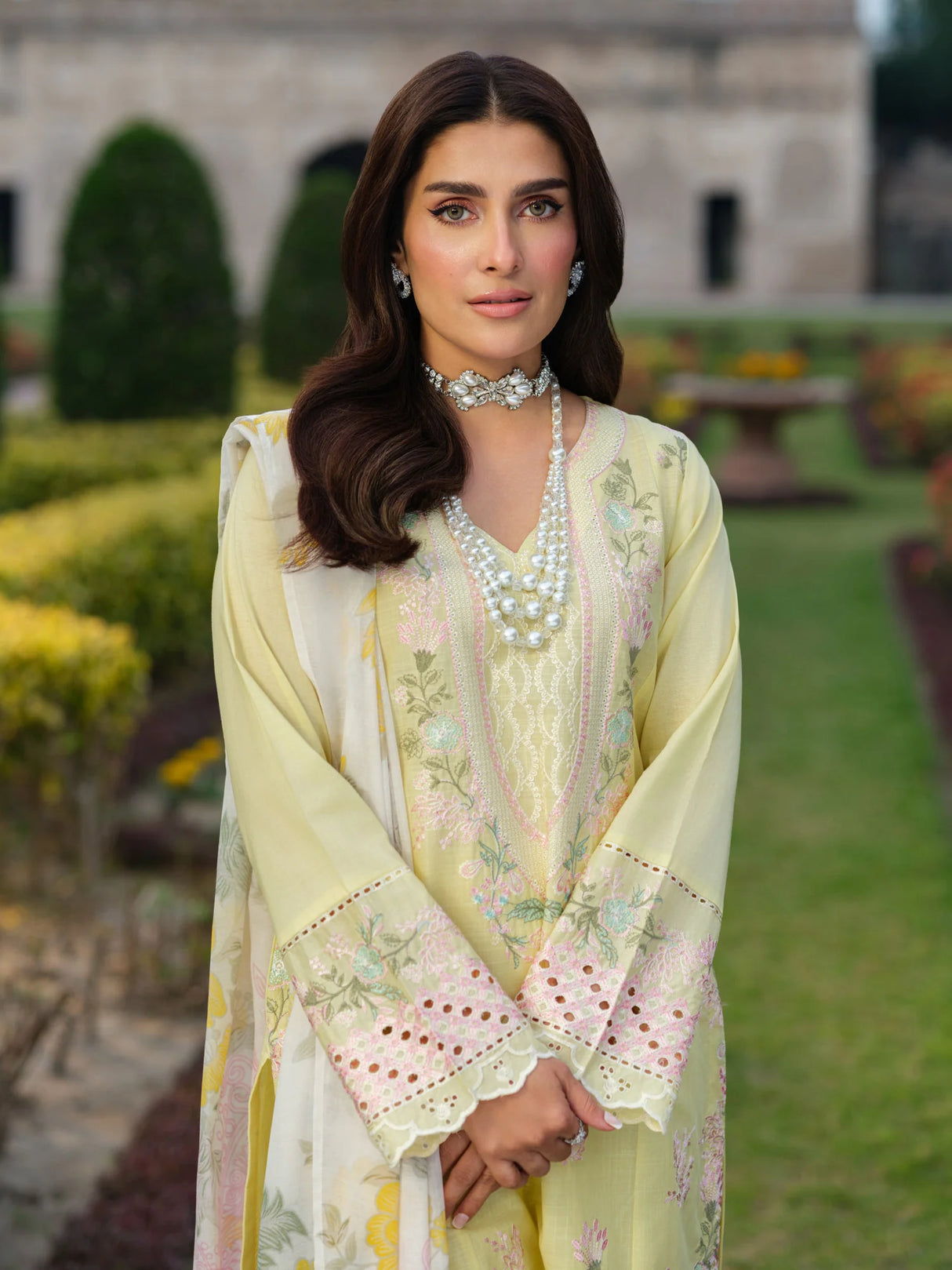 LimeLight 3 Piece Lawn Embroidered Suit
