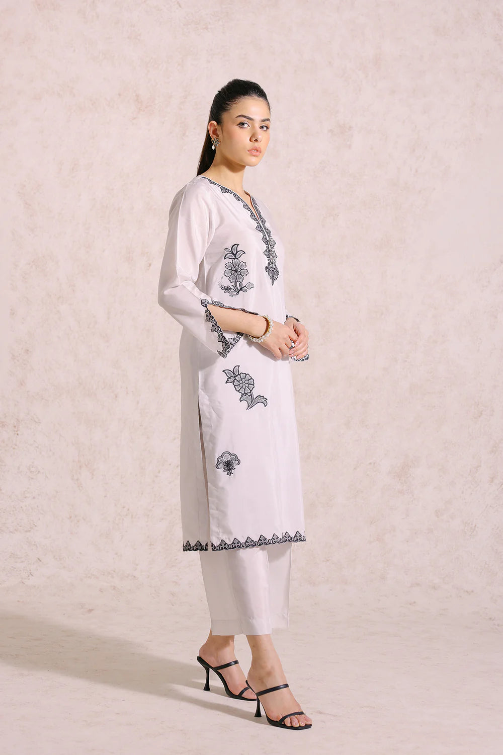 Ethnic Embroidered Lawn Suit