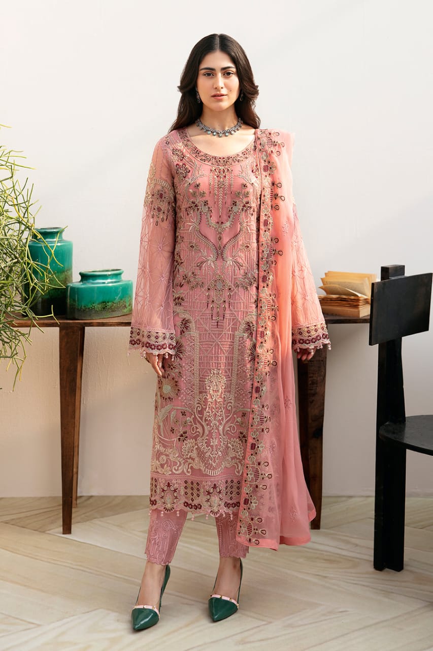Chevron By Ramsha Chiffon Collection