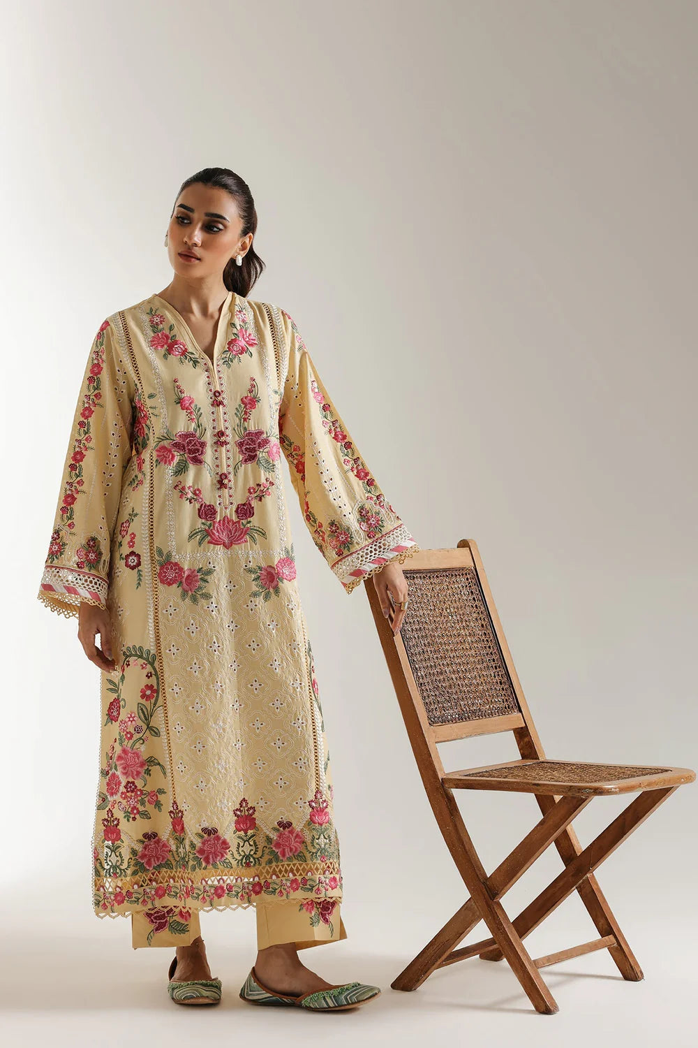 Ethnic Embroidered 2pc