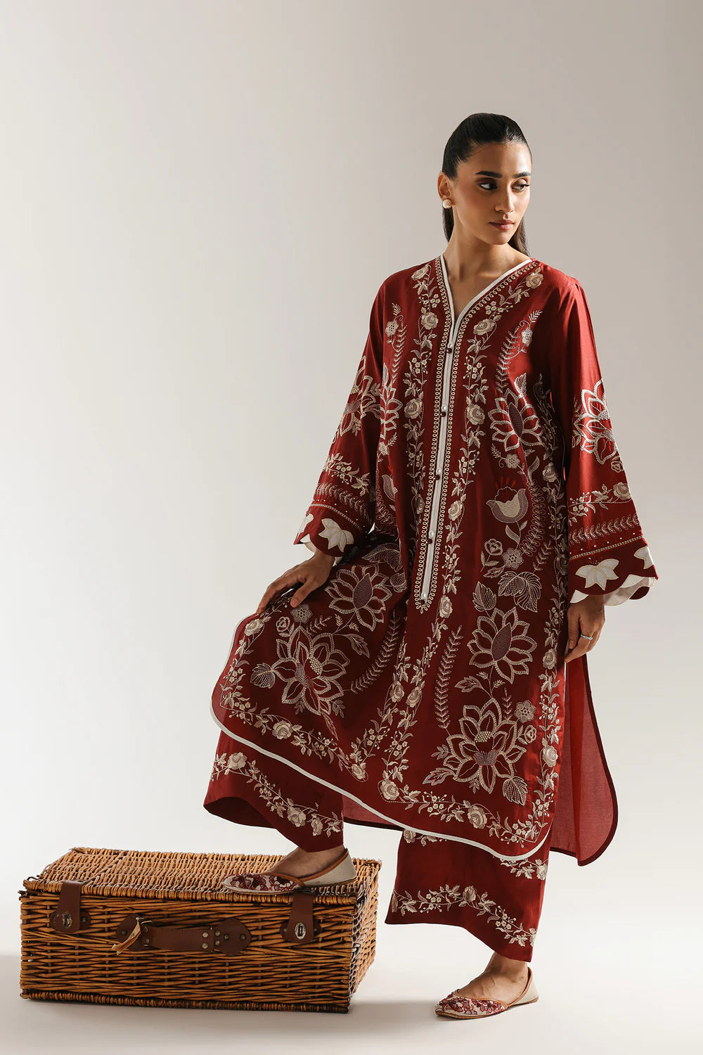 Ethnic Embroidered 2pc