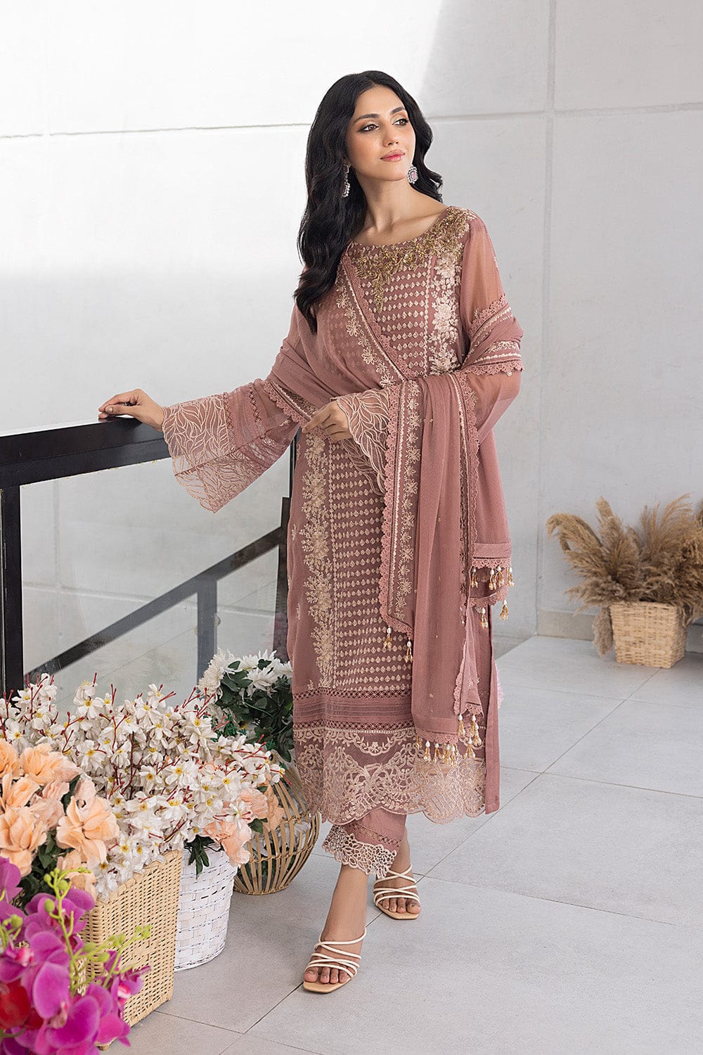 Azure Luxury Embroidered Collection