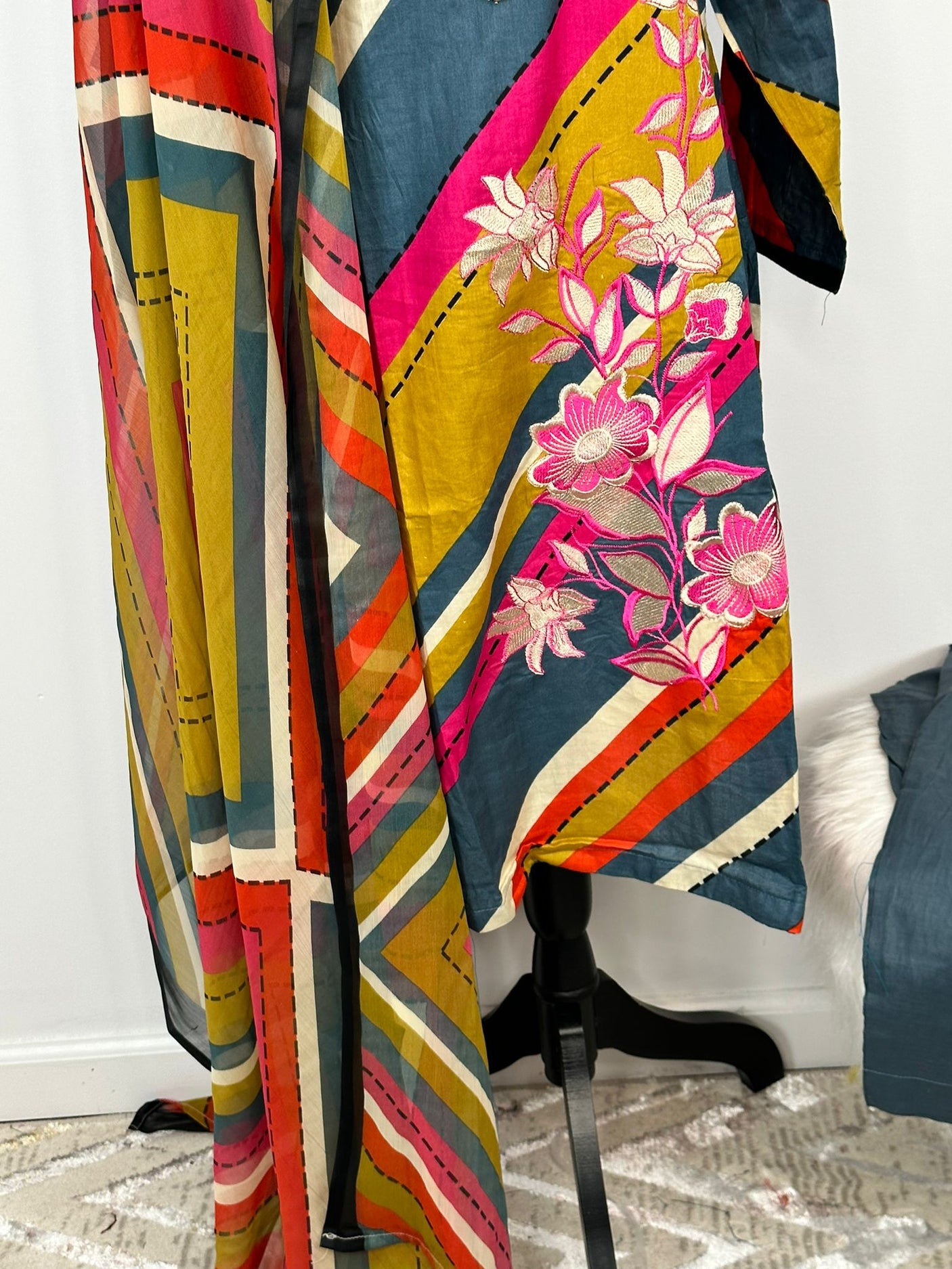 Pakistani Embroidered Luxury Lawn ready to ship