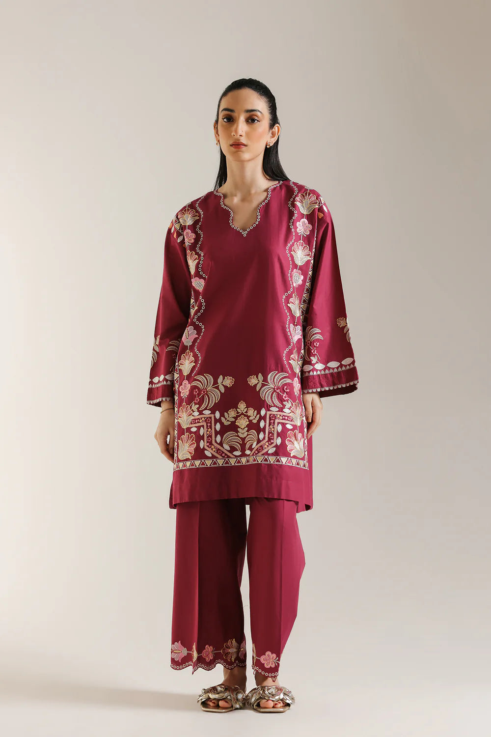 Ethnic Embroidered 2pc