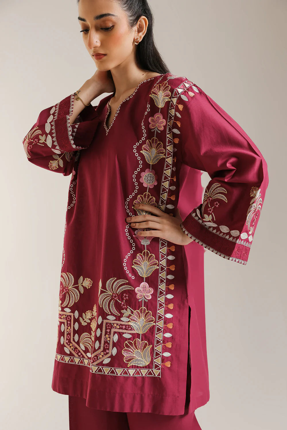 Ethnic Embroidered 2pc