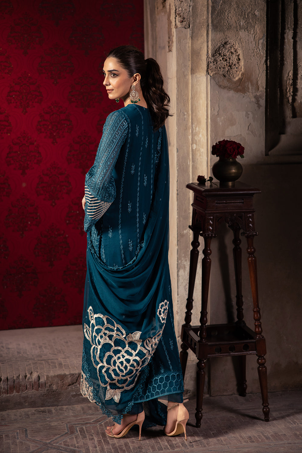 Azure Luxury Embroidered Collection