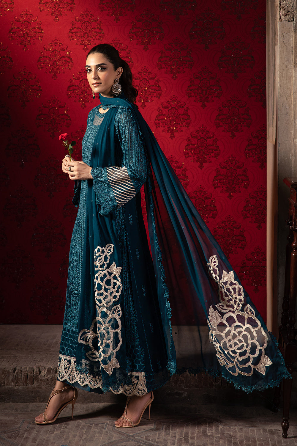 Azure Luxury Embroidered Collection