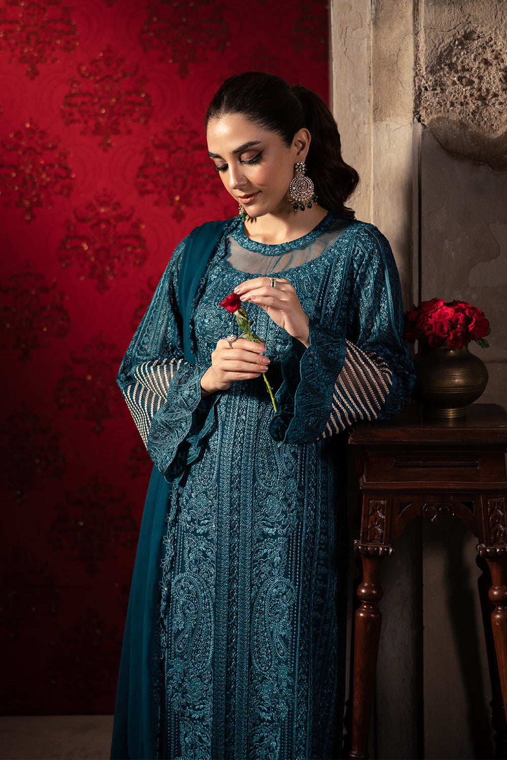 Azure Luxury Embroidered Collection