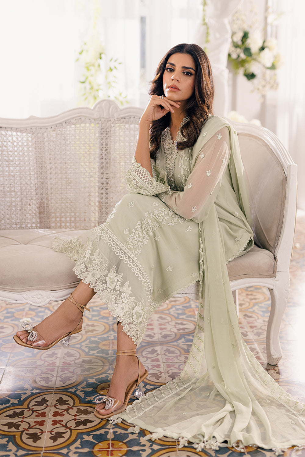 Azure Luxury Embroidered Collection