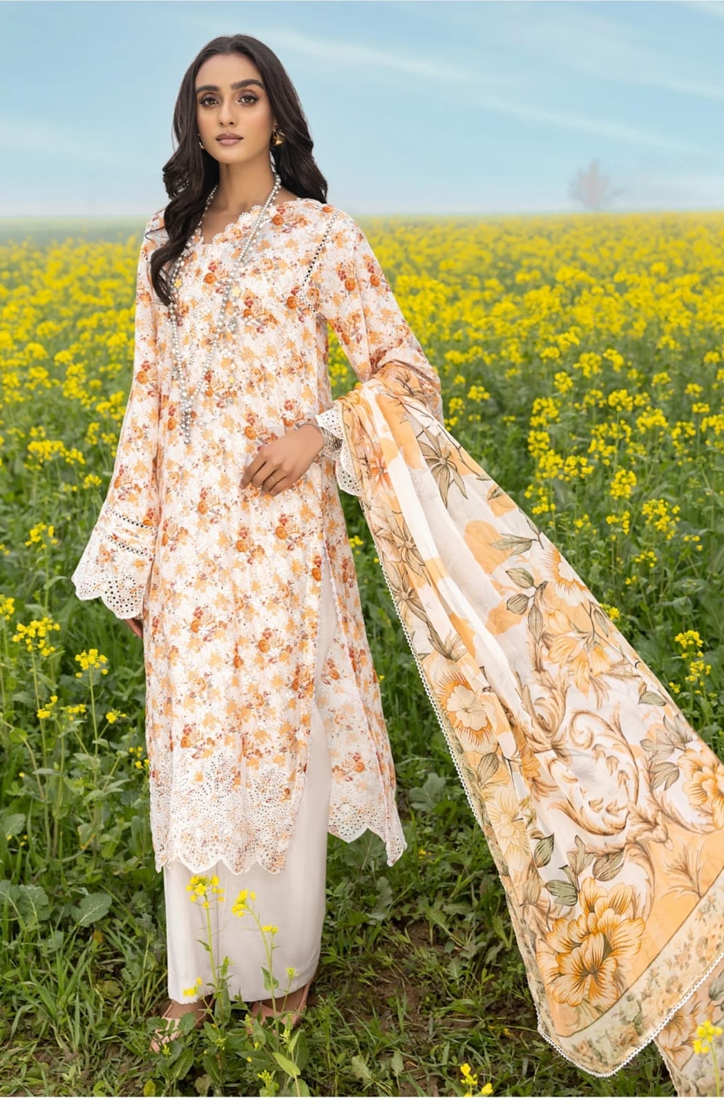 Adan's Libas Sarson Embroidered Lawn Collection