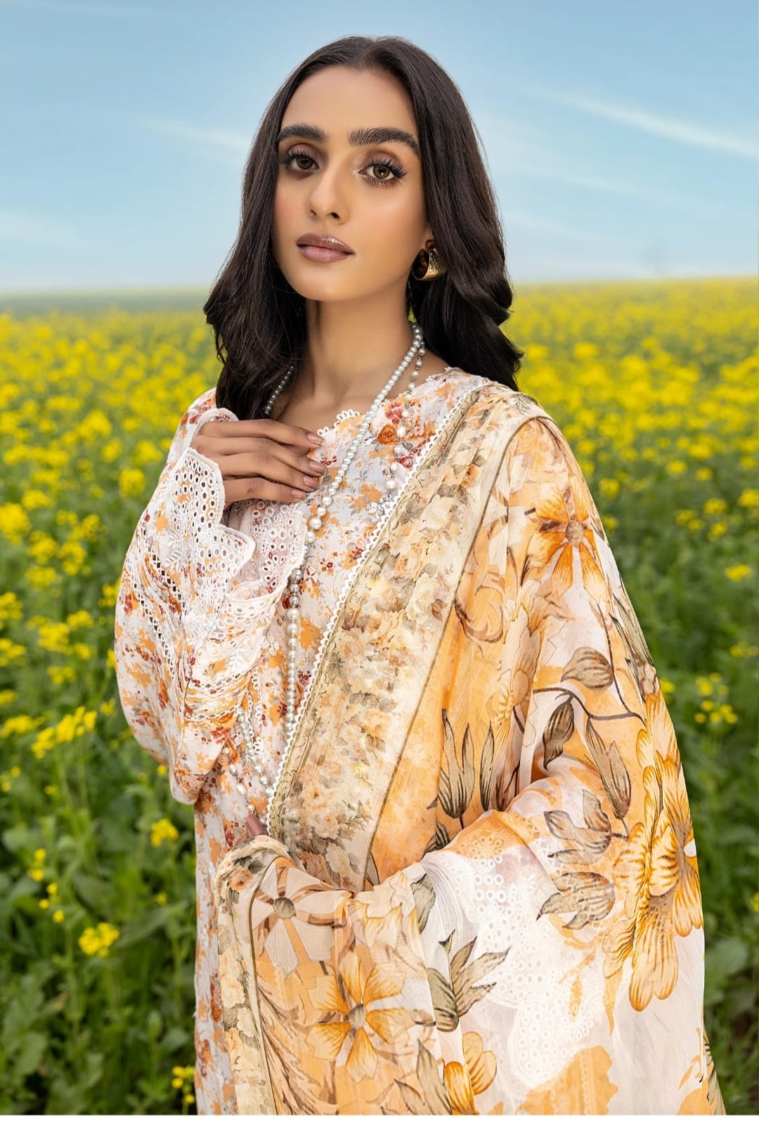 Adan's Libas Sarson Embroidered Lawn Collection