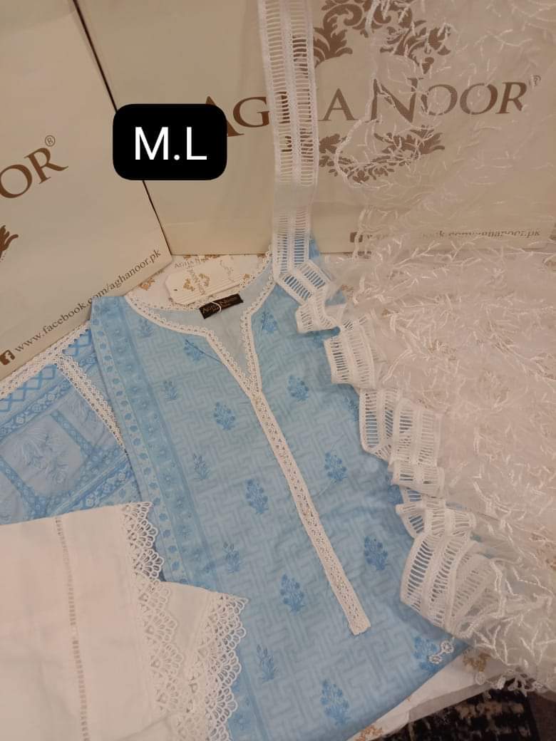 Agha Noor 3 Piece